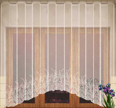 Гардина Лента 10С6398 Е117Р (160x280, белый)