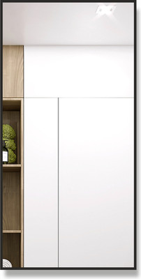 Зеркало Алмаз-Люкс М-420 (100x50см, в черной алюминиевой раме)