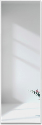 Зеркало Алмаз-Люкс М-392 (150x50см, в белой алюминиевой раме)
