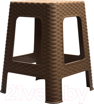 Табурет пластиковый Полимербыт Артлайн / 4344500