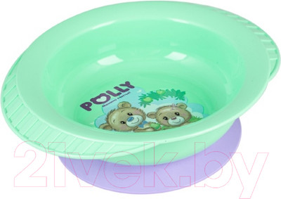 Тарелка для кормления Полимербыт Polly / 4342220