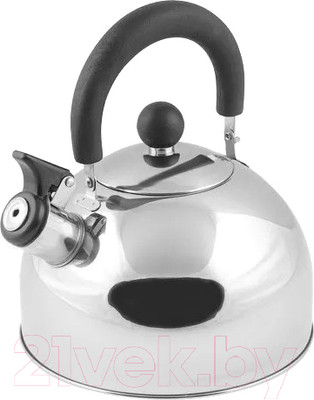 Чайник со свистком Perfecto Linea 52-121518 (серебристый)