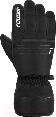 Перчатки лыжные Reusch Snow King / 6201198-7701 (р-р 10.5, Black/White)