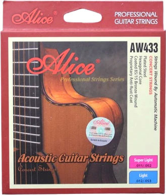 Струна для акустической гитары Alice AW433-SL