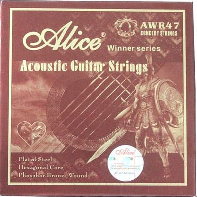 Струны для акустической гитары Alice AWR47-L