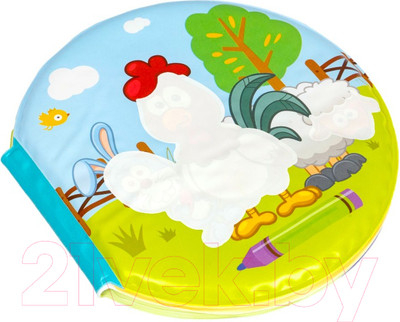 Игрушка для ванной Bondibon Книга для купания. Ферма / ВВ5659