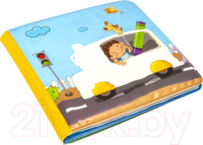 Игрушка для ванной Bondibon Книга для купания. Транспорт / ВВ5658