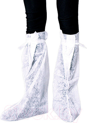 Бахилы одноразовые Sergio Professional Высокие на завязках спанбел / 20364 (20шт)