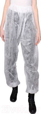 Комплект штанов одноразовых Sergio Professional Защитные спанбел / 20463 (L, 10шт)