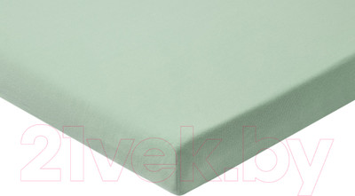 Простыня AlViTek Трикотажная на резинке 180x200 / ПТР-ОЛ-180(180) (оливковый)