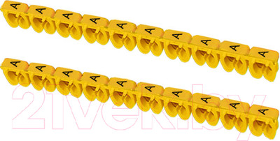 Маркер кабельный TDM SQ0534-0013 (150шт, желтый)