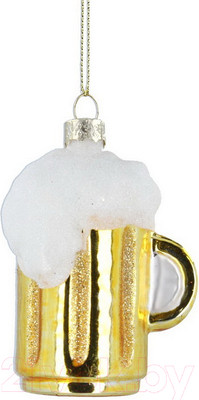 Елочная игрушка Gisela Graham All Glass. Пинта пива / 103