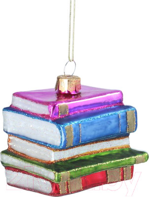 Елочная игрушка Gisela Graham Fairy Tales. Стопка книг / 709