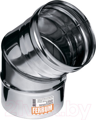 Поворот дымохода Ferrum Ф135 / f2326 (угол 135°, 304/0.8мм)