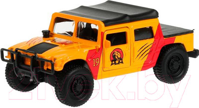 Автомобиль игрушечный Технопарк Hummer Пикап Динозавр / SB-18-09-H1-DINO(WB)