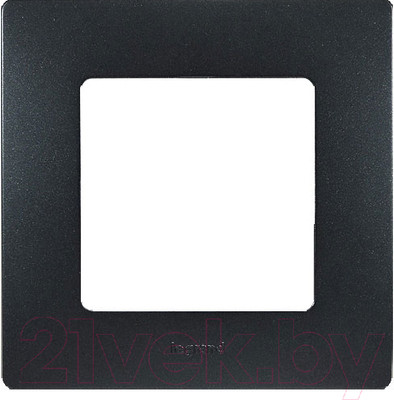 Рамка для выключателей и розеток Legrand Etika 672581 (антрацит)
