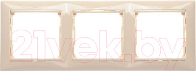 Рамка для выключателей и розеток Legrand Valena 695633 (слоновая кость)