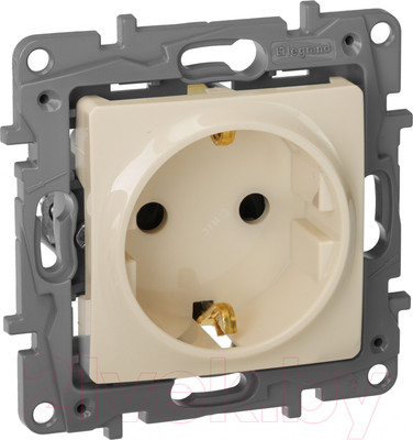 Розетка Legrand Etika 672322 (слоновая кость)