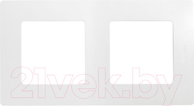 Рамка для выключателей и розеток Legrand Etika 672502 (белый)