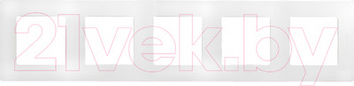Рамка для выключателей и розеток Legrand Etika 672505 (белый)