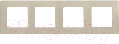 Рамка для выключателей и розеток Legrand Etika 672514 (слоновая кость)