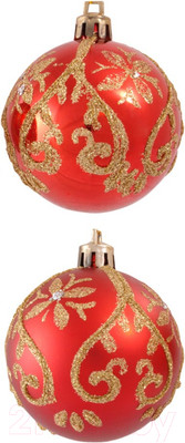 Набор шаров новогодних Волшебная страна PBD6-6-834-R / 101665