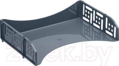 Лоток для бумаг Стамм Field / ЛТ800 (серый)