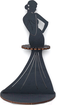 Салфетница EWA Амели (черный)