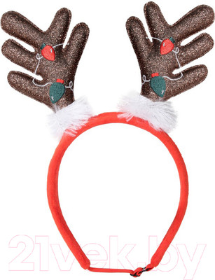 Ободок для животных Triol New Year Новогодний рожки / 12201003