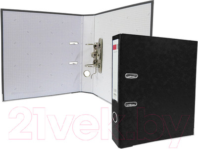 Папка-регистратор Deli CF811BK (черный)