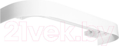 Карниз для штор LEGRAND Галант с поворотами 1.6м 2П / 48061625 (белый глянец)