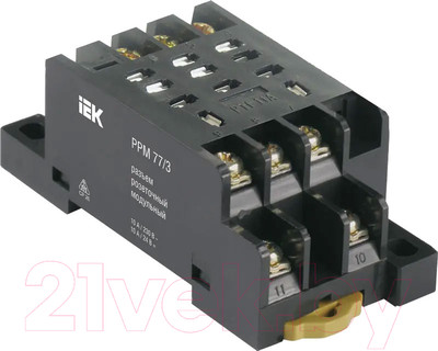 Разъем для реле IEK RRP10D-RRM-3