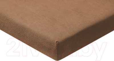 Простыня AlViTek Махровая на резинке 160x200x20 / ПМР-МОК-160 (мокко)