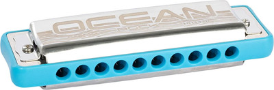 Губная гармошка Cascha Ocean Rock Blues G / HH-2324 (синий)