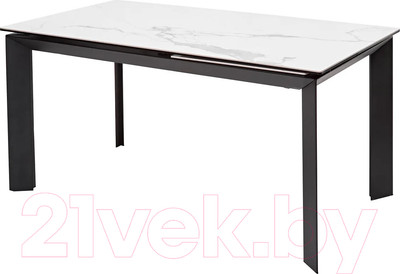 Обеденный стол M-City Cremona 140 Matte Statuario / 614М04873
