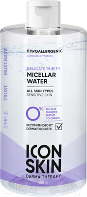Мицеллярная вода Icon Skin Delicate Purity Очищающая (450мл)