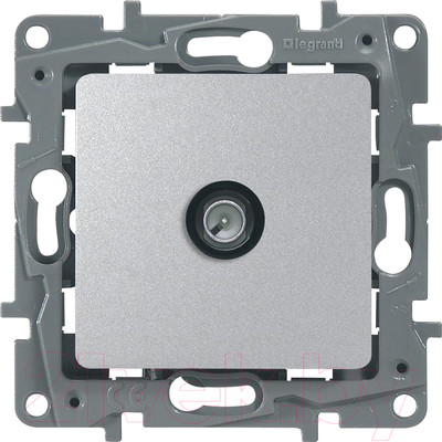 Розетка Legrand Etika 672463 (алюминий)
