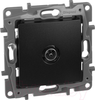 Розетка Legrand Etika 672651 (антрацит)