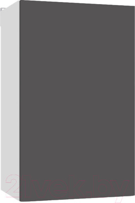 Шкаф навесной для кухни Интермебель Микс Топ ШН 720-4-500 50см (графит серый)