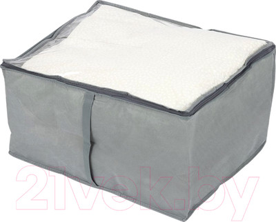 Кофр для хранения Рыжий кот 103075 (серый)