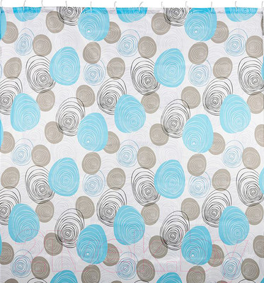 Шторка-занавеска для ванны Рыжий кот Шарики / 104970