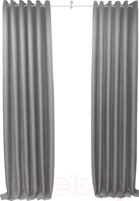 Штора Модный текстиль 01L1 / 112MT6670M28 (250x150, средне серый)