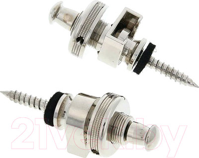 Крепление для гитарного ремня Schaller Security Lock / 14010101 (445)