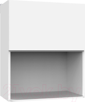 Шкаф навесной для кухни Интермебель Микс Топ ШН 720-17-600 60см (белый премиум)