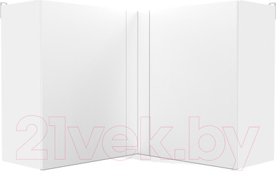 Шкаф навесной для кухни Интермебель Микс Топ ШНУ 720-53-900 90x90см (белый премиум)