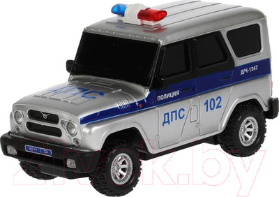 Радиоуправляемая игрушка Технопарк UAZ Hunter Полиция / HUNTER-18L-POL-GY