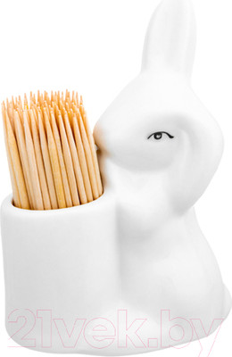 Держатель для зубочисток Elan Gallery Кролик-зайка с зубочистками / 950206