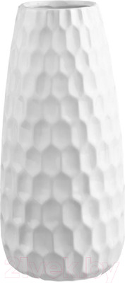 Ваза Elan Gallery Соты / 350113 (пломбир)