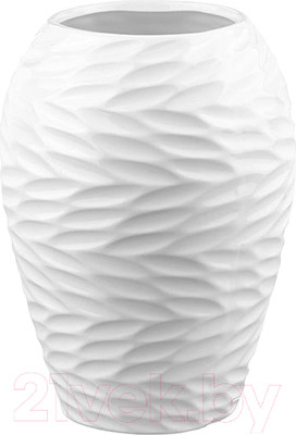 Ваза Elan Gallery Листья Ивы / 350119 (пломбир)