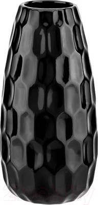 Ваза Elan Gallery Соты / 350129 (черный)